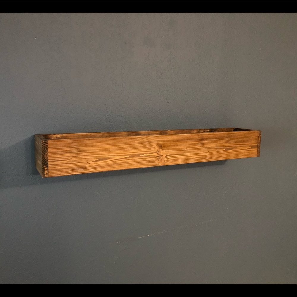 Quality handcrafted floating shelf